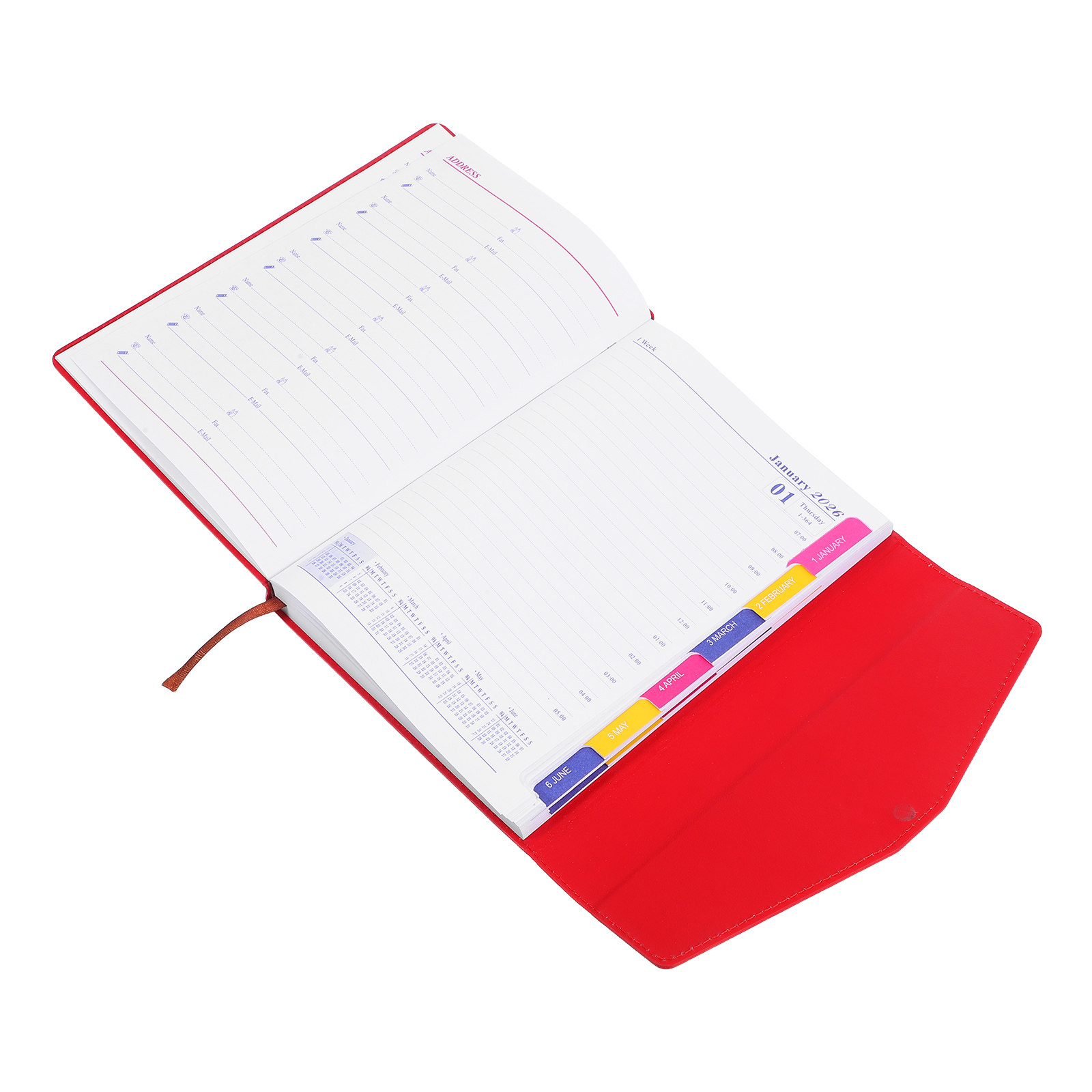 Home Office 365 - Carnet de planification quotidienne 365 jours,