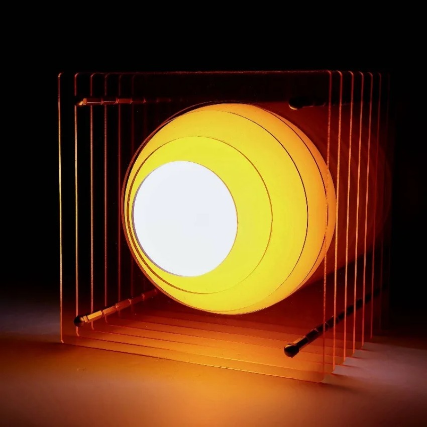 Desk Lamp Led - Lampe lunaire en acrylique à mille
