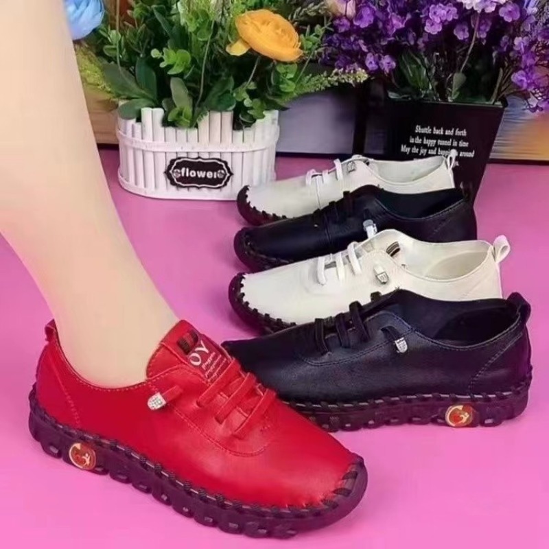 Home Office British - Chaussures plates classiques pour femmes, dessus