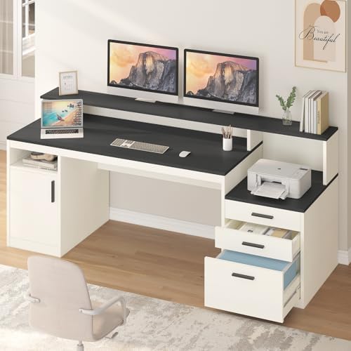 Home Office 365 - Bureau d'ordinateur YOME de 65 pouces
