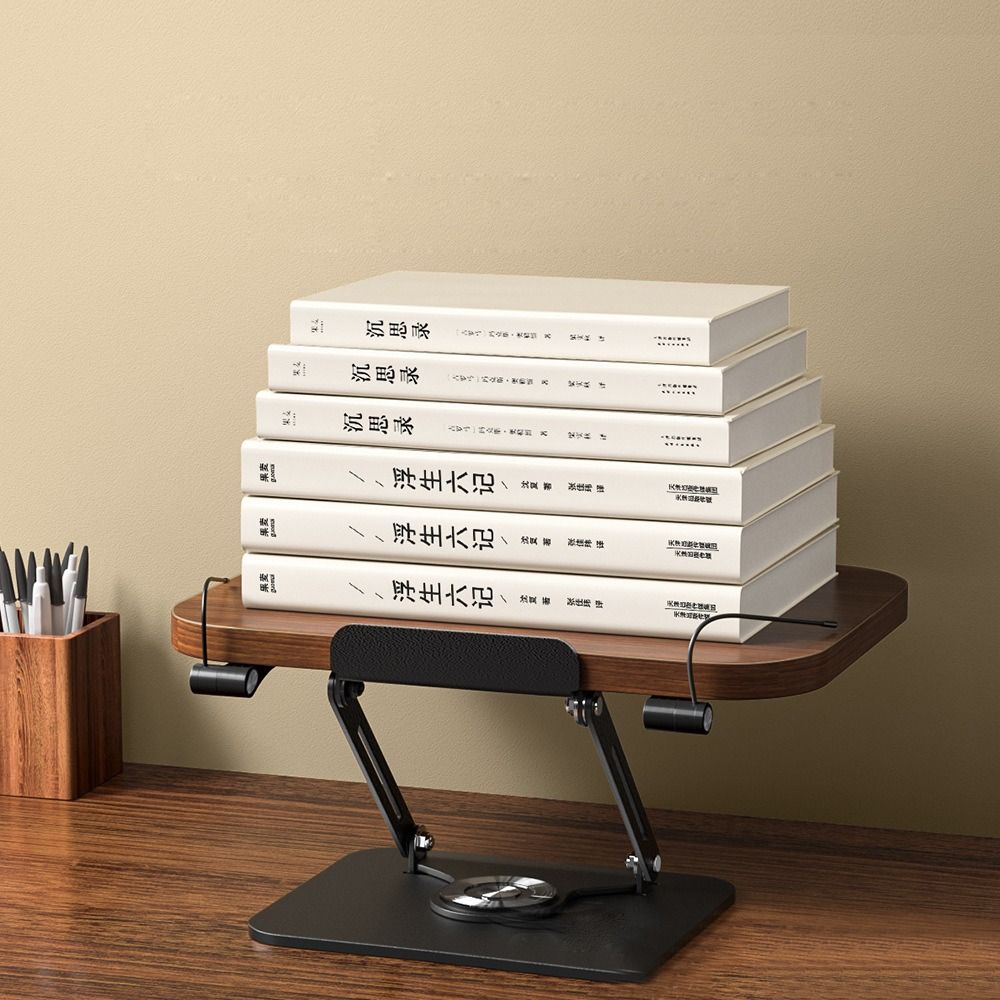 Laptop Stand Foldable - Support de lecture en bois massif