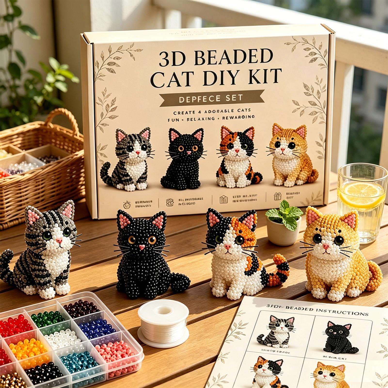 Home Office Bookshelves - Kit de perlage DIY animaux mignons