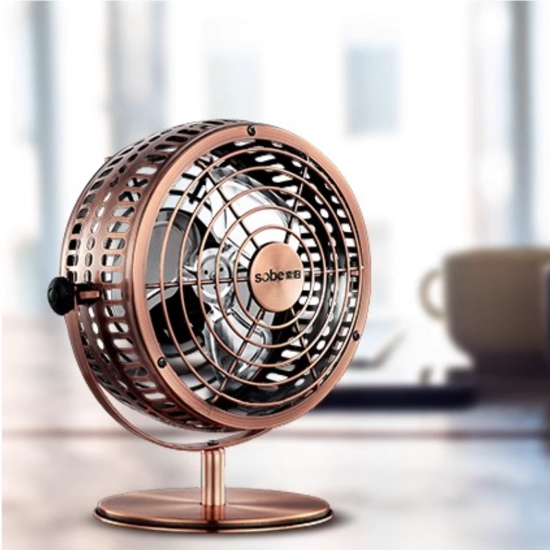 Home Office Head - Ventilateur de bureau en métal avec