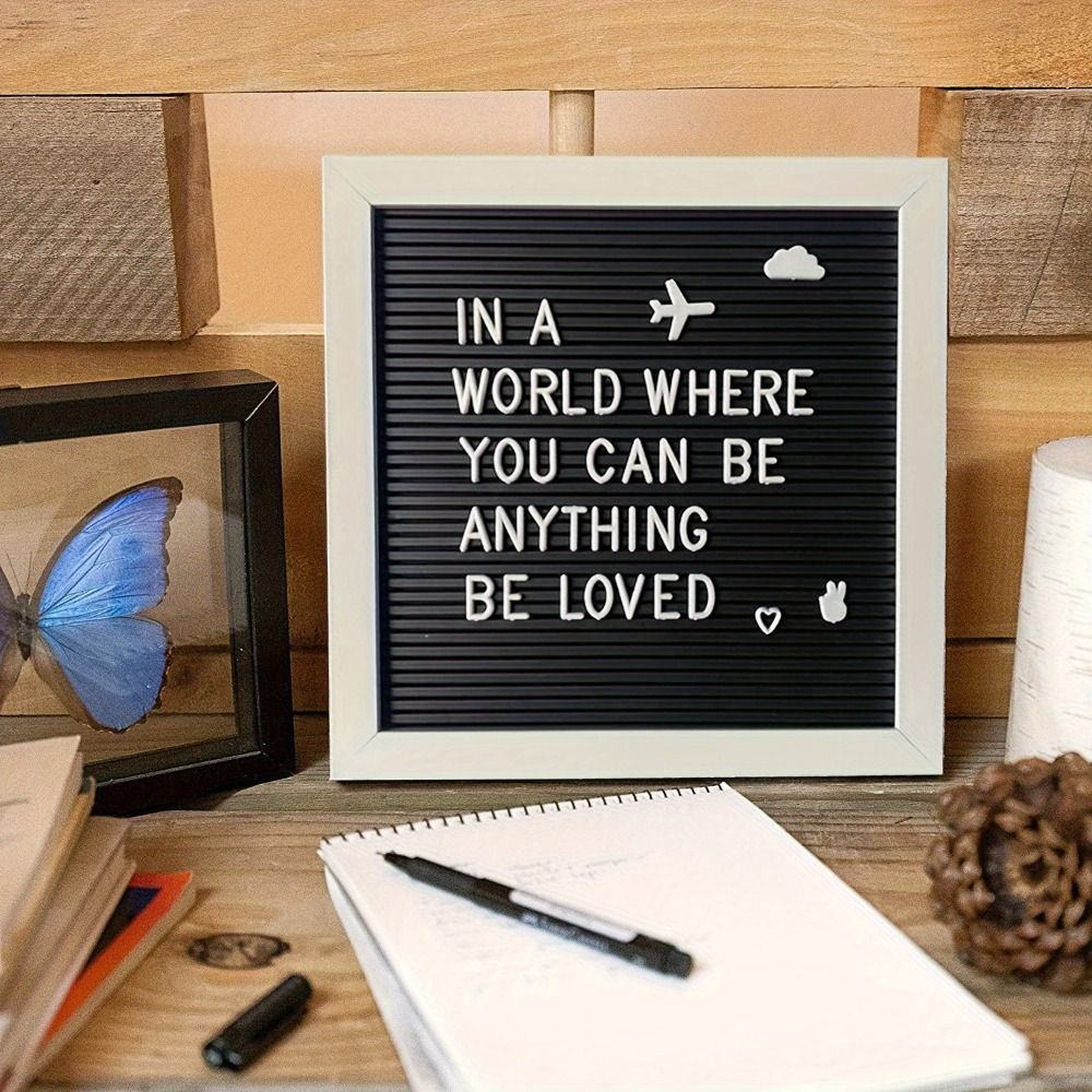 Letter Tray Desk - Tableau de messages en bois multifonctionnel