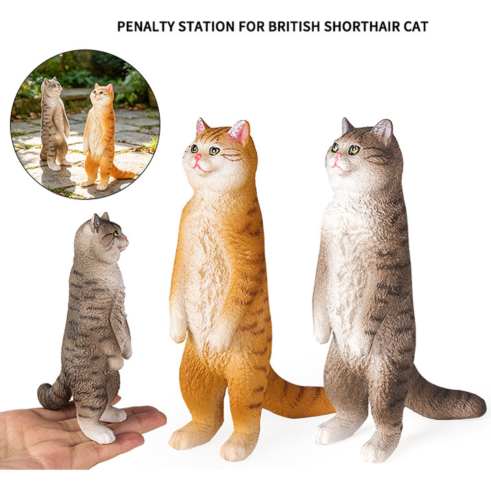 Home Office British - Figurine de chat britannique à poils