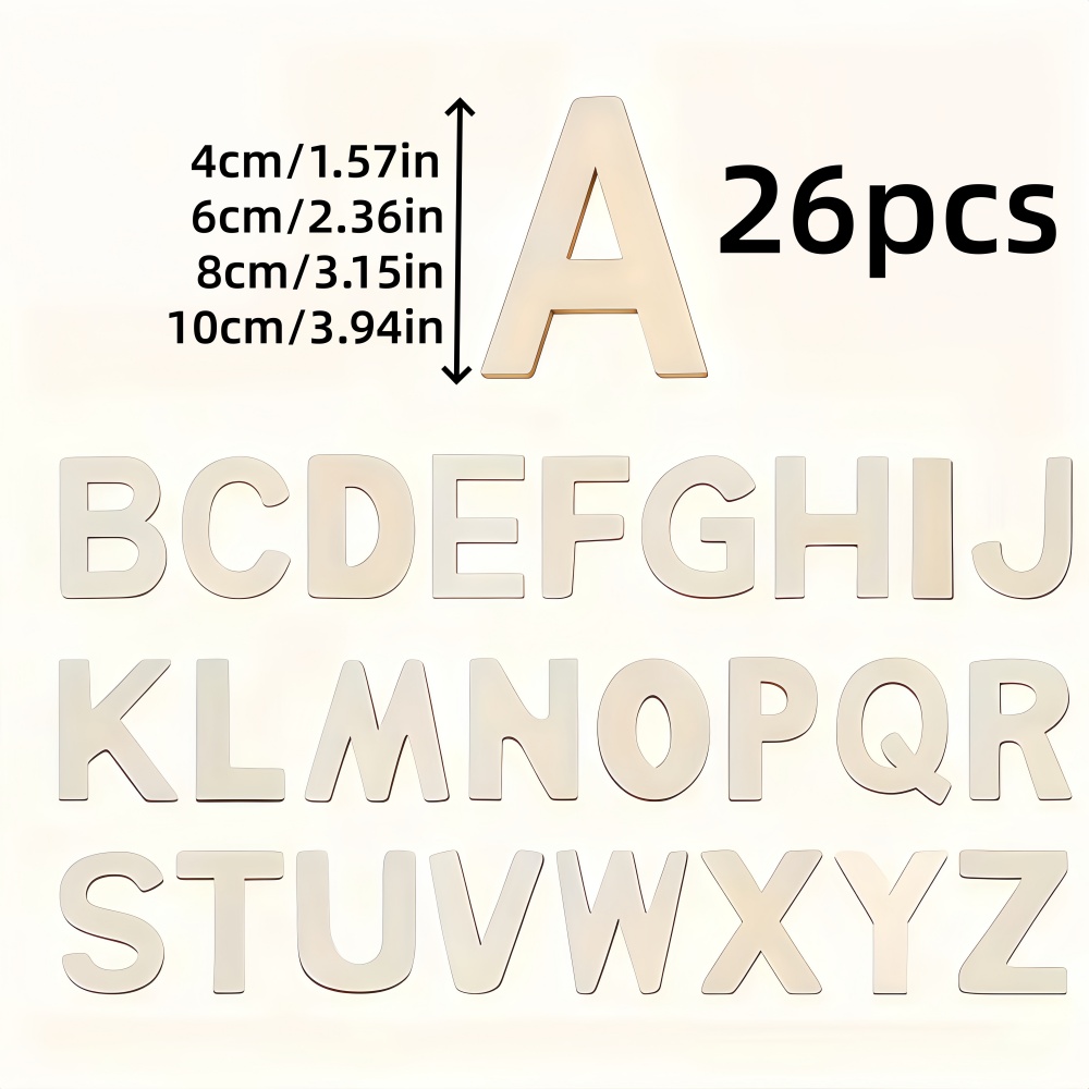 26 lettres en bois à personnal - Letter Tray Desk avis et prix