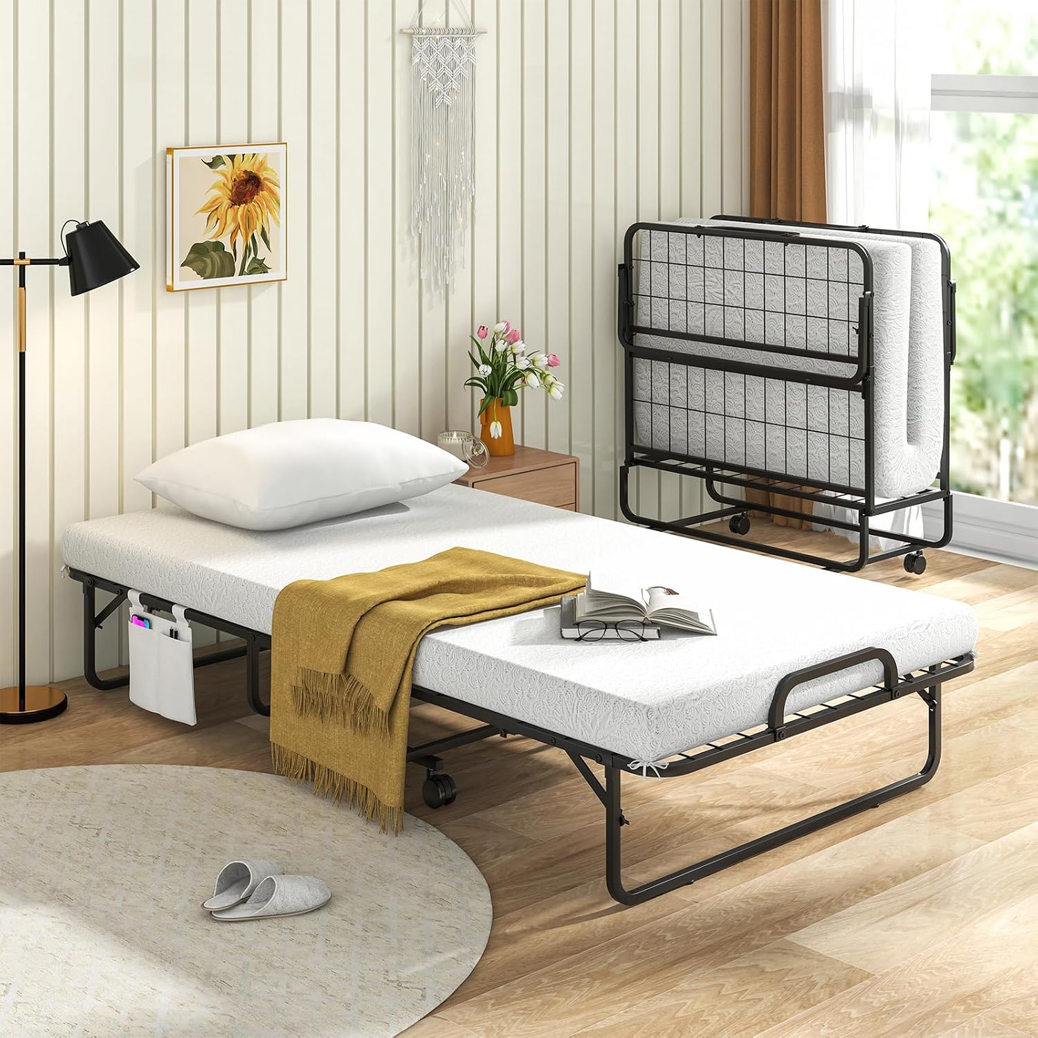 Lit pliant de 75 pouces avec m - Home Office Guest Room avis et prix
