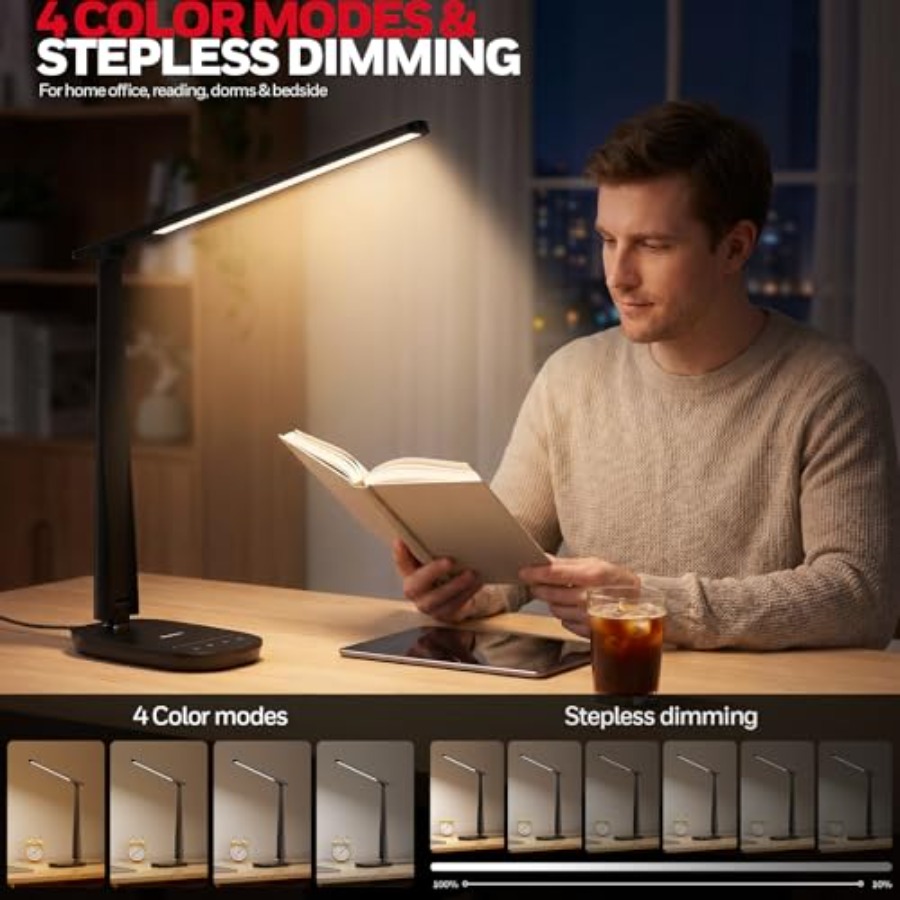Lampe de bureau LED pour la ma - Desk Lamp Led avis et prix