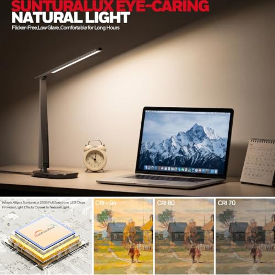 Lampe de bureau LED pour la ma - Desk Lamp Led avis et prix