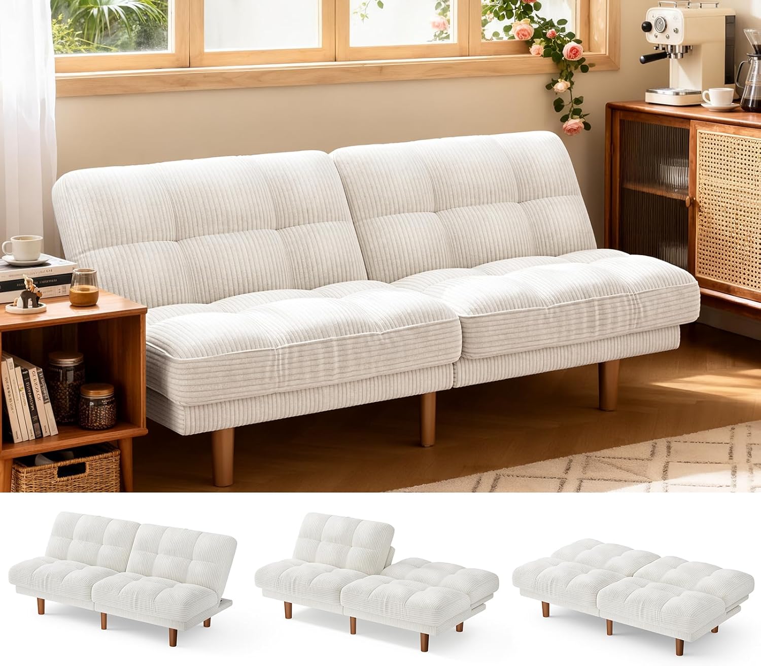 # Canapé-lit futon avec dossie - Home Office Guest Room avis et prix