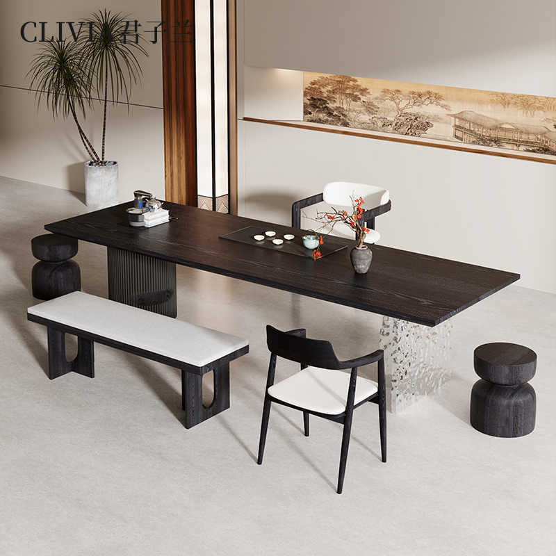 Table à thé en bois massif Wab - Home Office Guest Room avis et prix