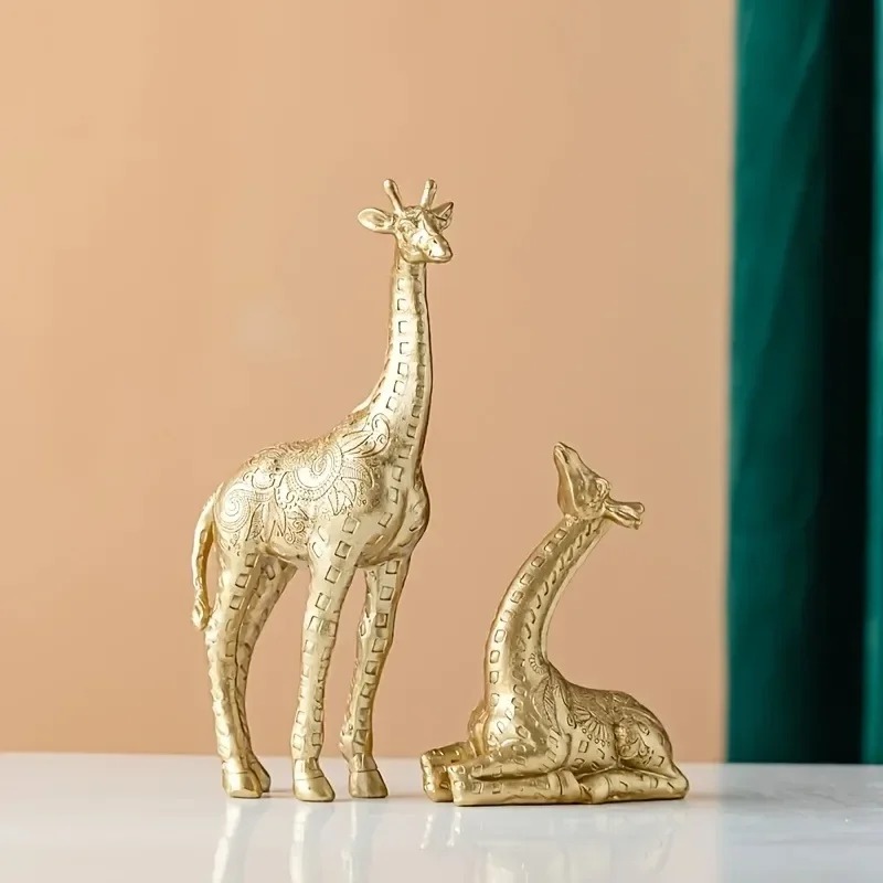 Lot de 2 décorations girafe, s - Home Office Bookshelves avis et prix