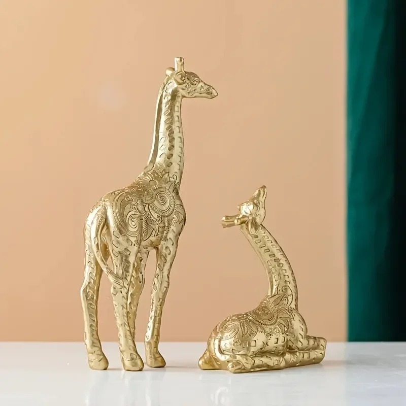 Lot de 2 décorations girafe, s - Home Office Bookshelves avis et prix