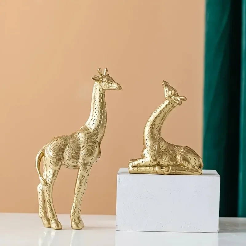 Lot de 2 décorations girafe, s - Home Office Bookshelves avis et prix