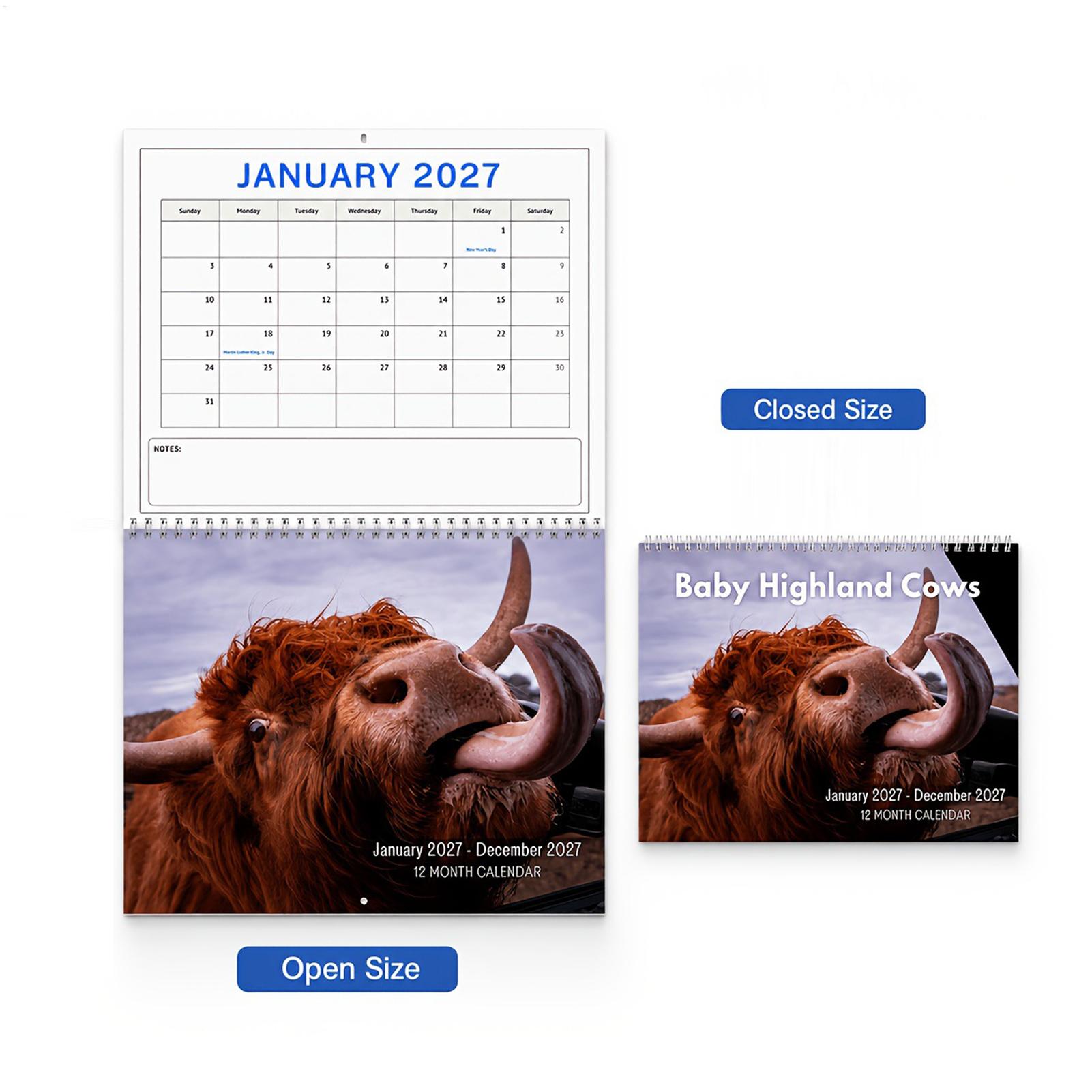 Calendrier mural 2027 avec vac - Home Office Wallpaper avis et prix