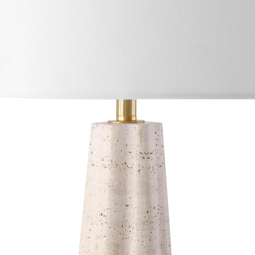 Lampe de table en travertin/bl - Desk Lamp Led avis et prix