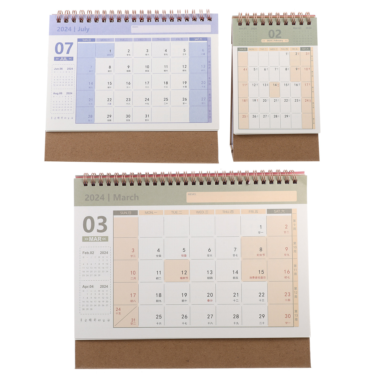 3 Calendriers de Bureau en Pap - Home Office Design Ideas avis et prix