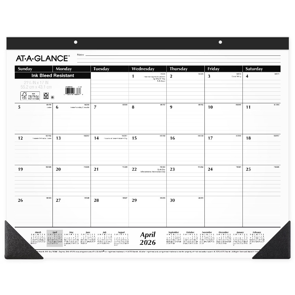 Calendrier de bureau académiqu - Home Office Wallpaper avis et prix