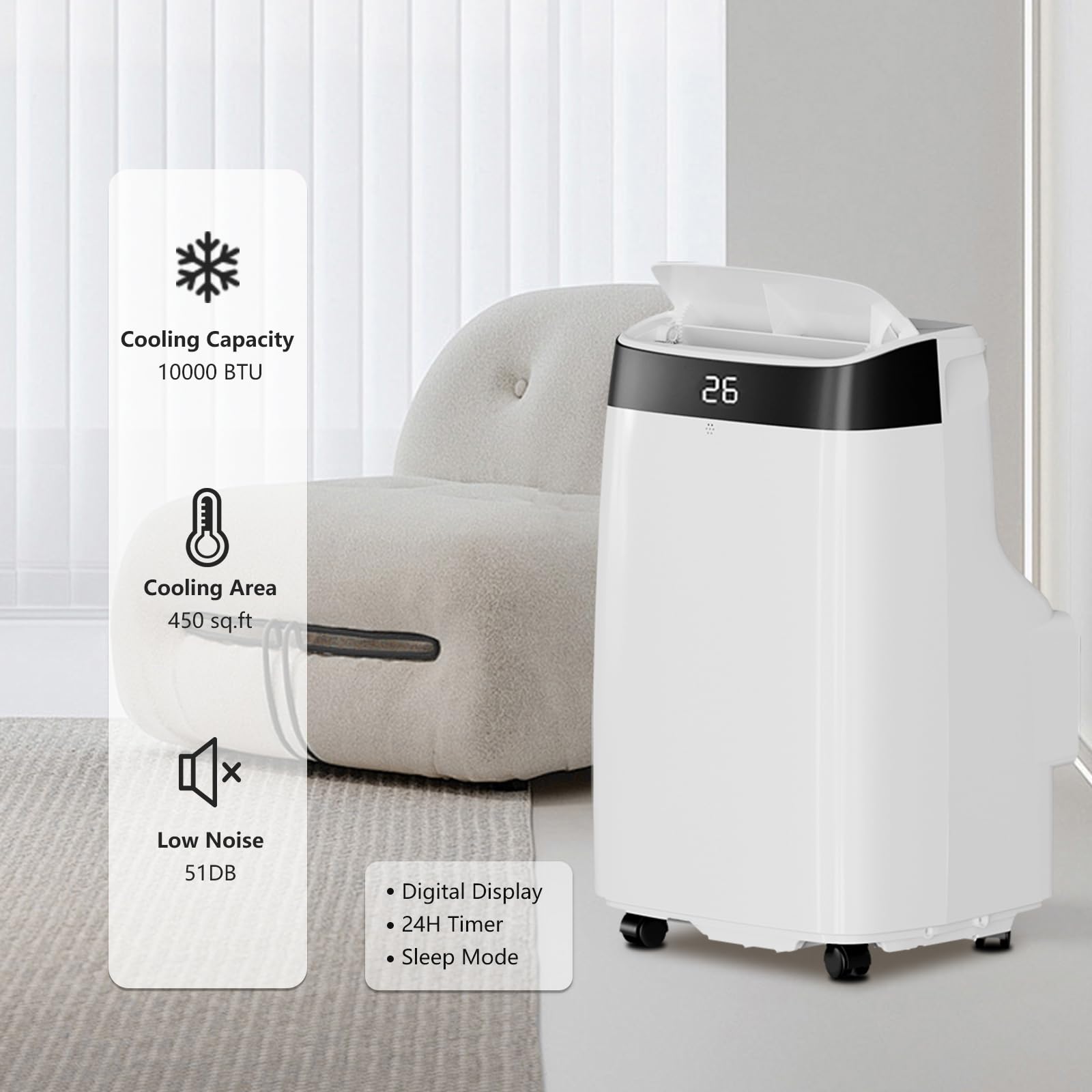 Climatiseurs portables, unité  - Home Office British avis et prix
