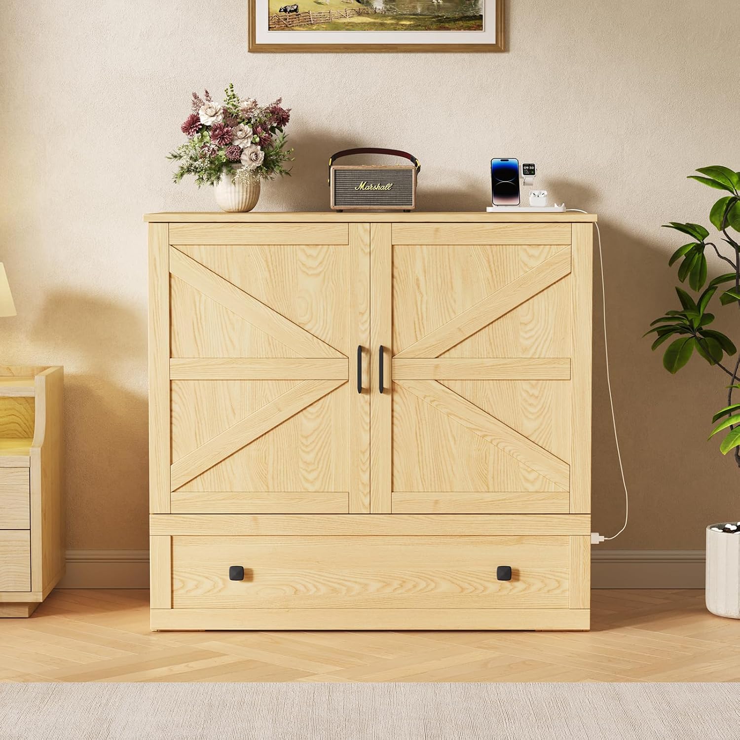 Lit escamotable Murphy gain de - Home Office Guest Room avis et prix
