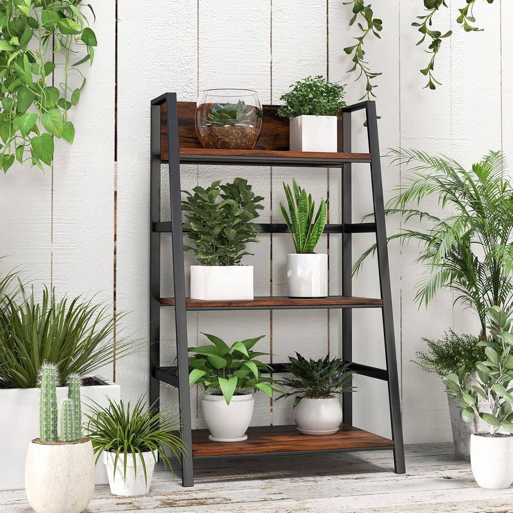 Étagère industrielle en bois à - Home Office Bookshelves avis et prix