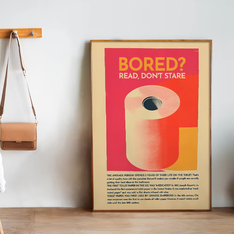 Affiche de Toilette Humoristiq - Home Office Guest Room avis et prix