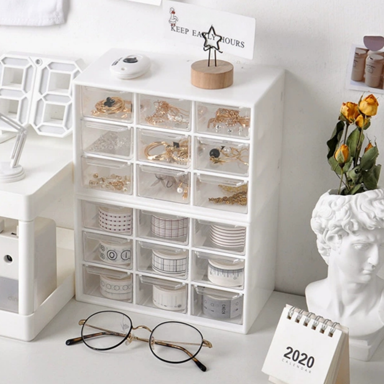 Boîte de rangement de matériau - Home Office Work Table avis et prix