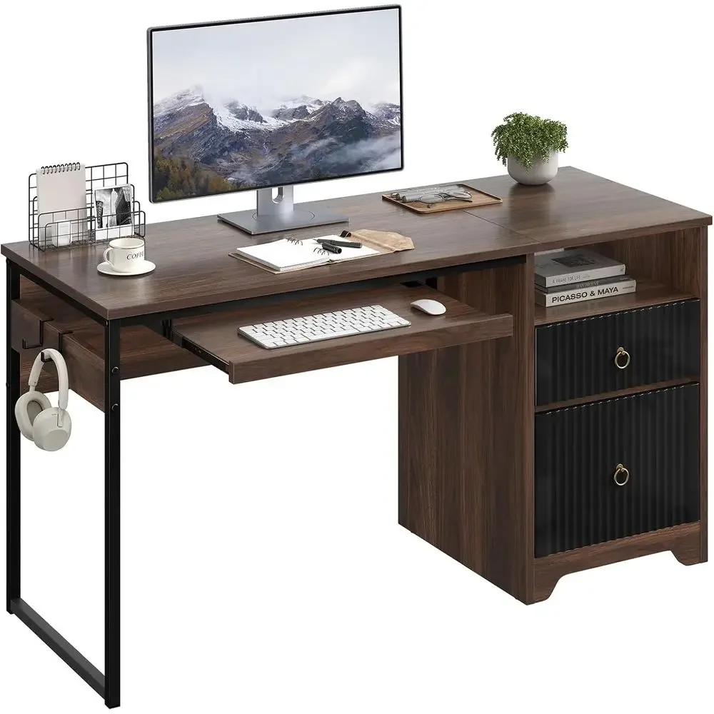 Bureau d'ordinateur en bois de - Letter Tray Desk avis et prix