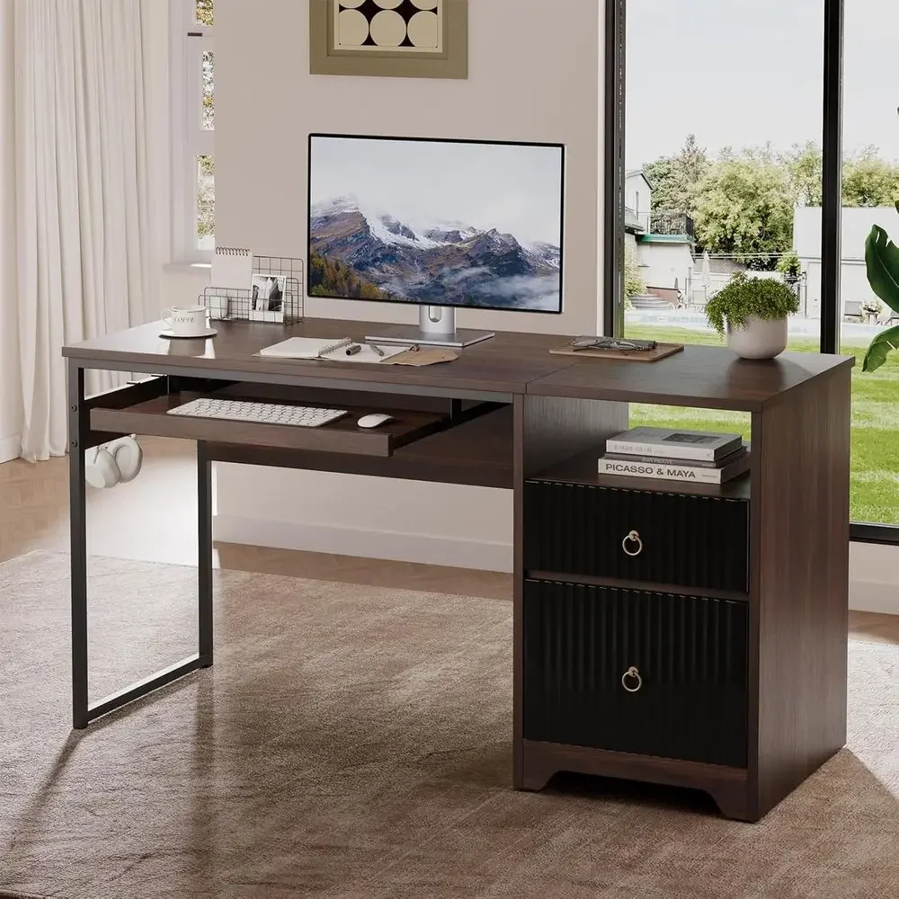 Bureau d'ordinateur en bois de - Letter Tray Desk avis et prix