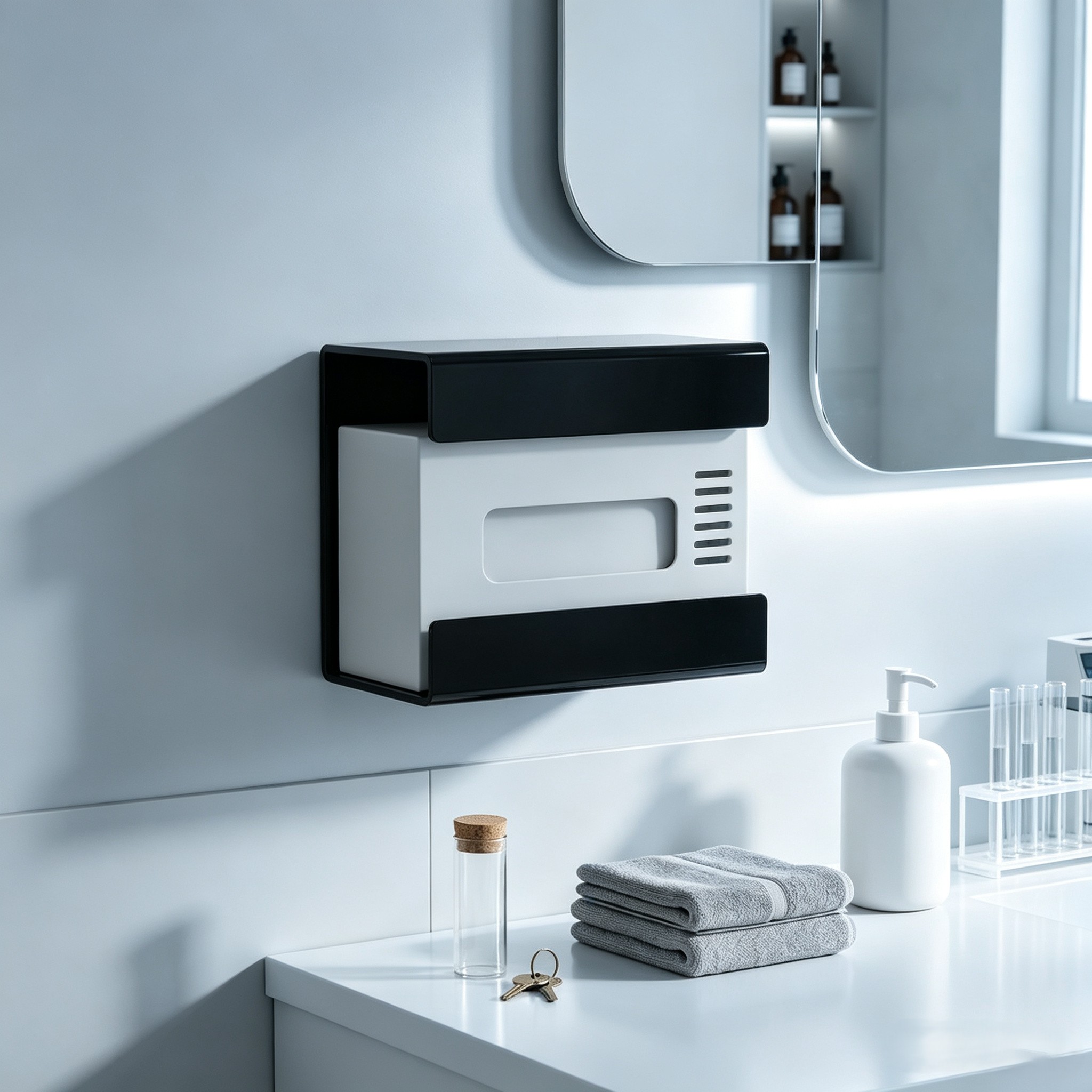 Distributeur mural transparent - Home Office Wallpaper avis et prix