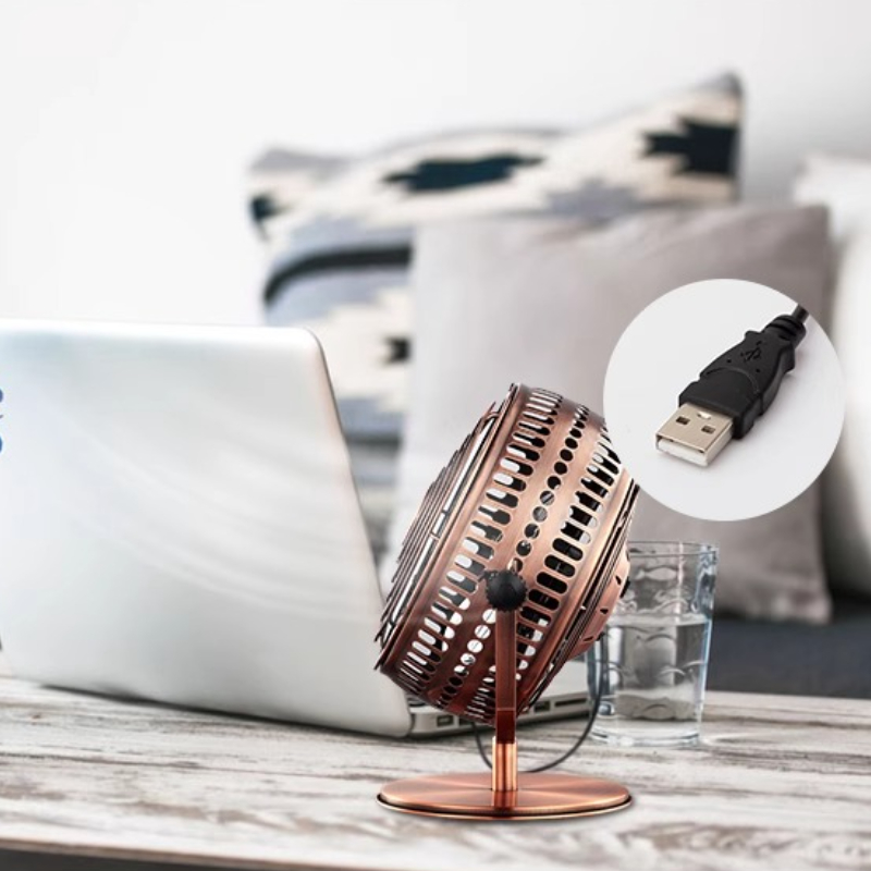 Ventilateur de bureau en métal - Home Office Head avis et prix