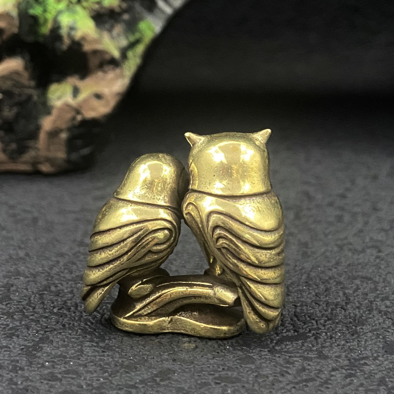 Figurines d'hibou en laiton, 1 - Home Office Bookshelves avis et prix
