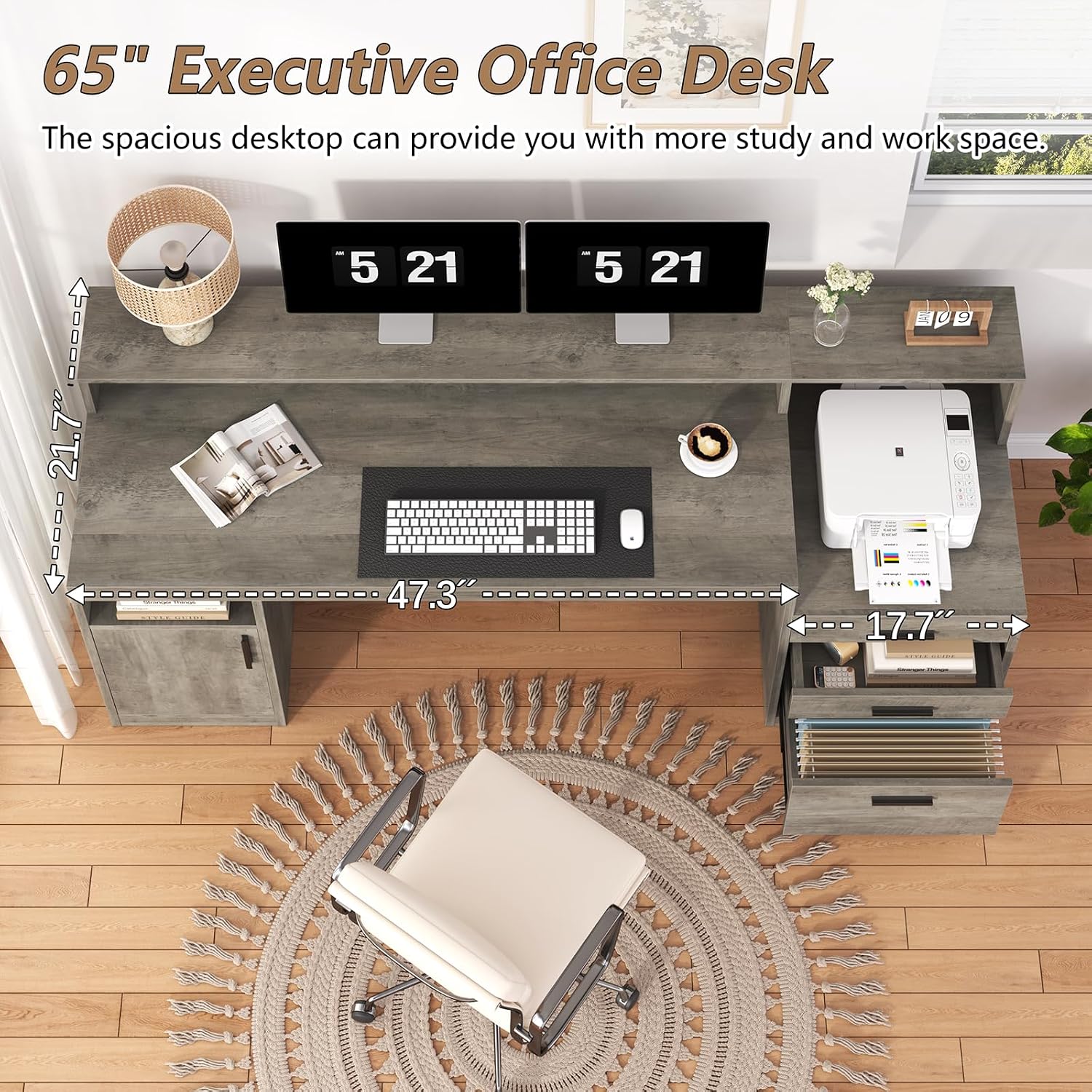 Bureau d'ordinateur exécutif a - Home Office 365 avis et prix