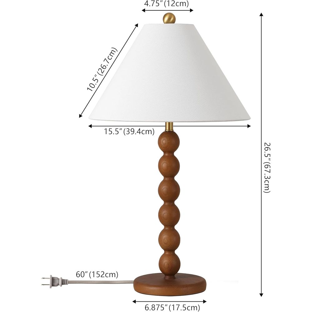 Lampe de table en résine marro - Desk Lamp Led avis et prix