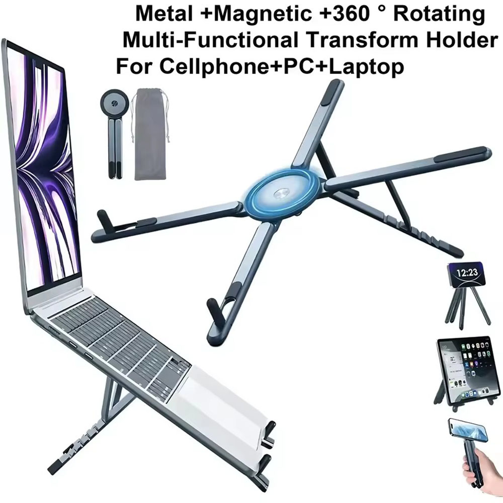 Support de téléphone magnétiqu - Laptop Stand Foldable avis et prix