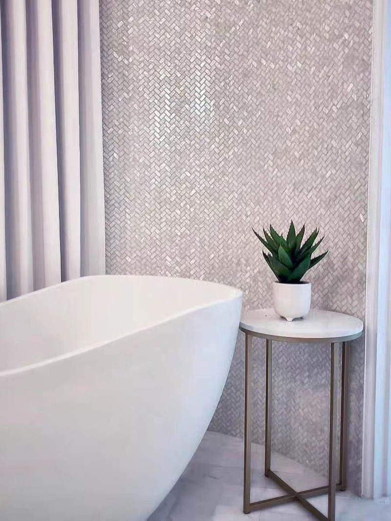 Carreaux de mosaïque auto-adhé - Home Office Wallpaper avis et prix