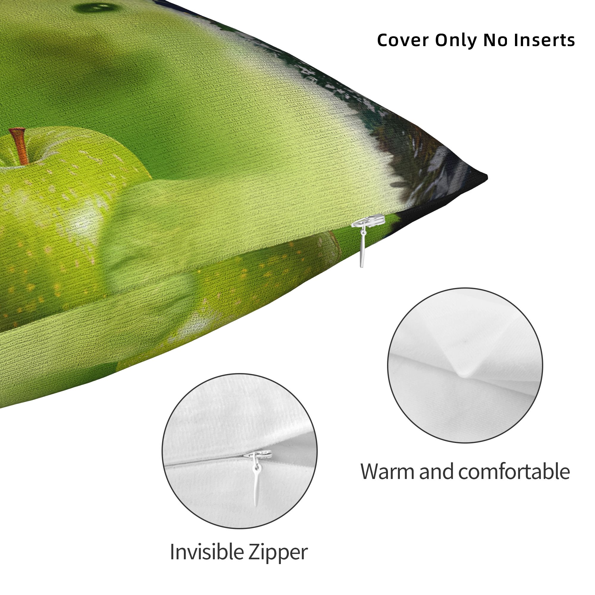 Housse de coussin verte avec m - Home Office Design Ideas avis et prix