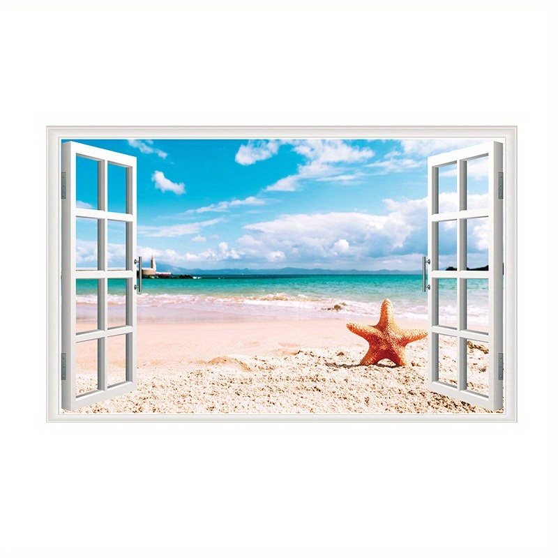 Autocollants muraux 3D, faux a - Home Office Wallpaper avis et prix