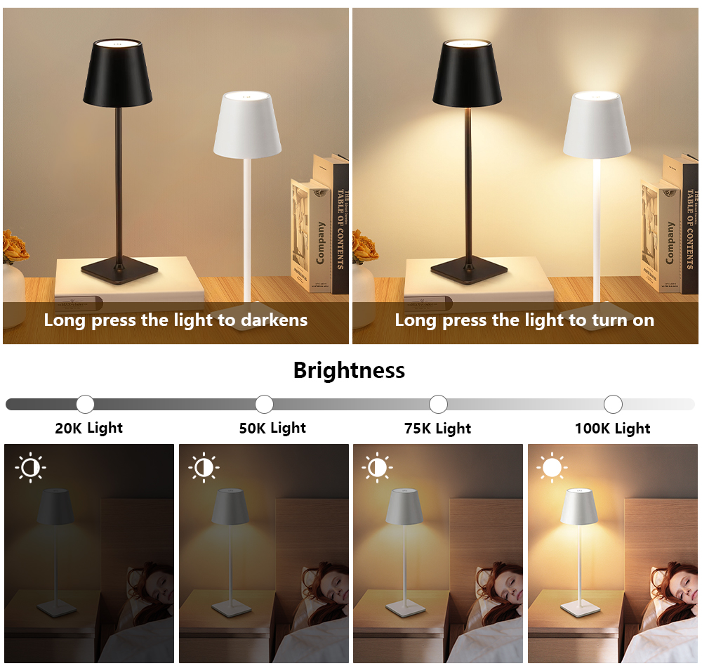 Lampe de bureau LED rechargeab - Desk Lamp Led avis et prix