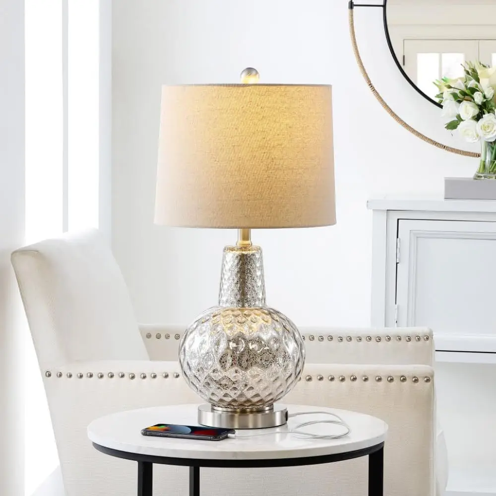 Lampe de table LED argentée/iv - Desk Lamp Led avis et prix