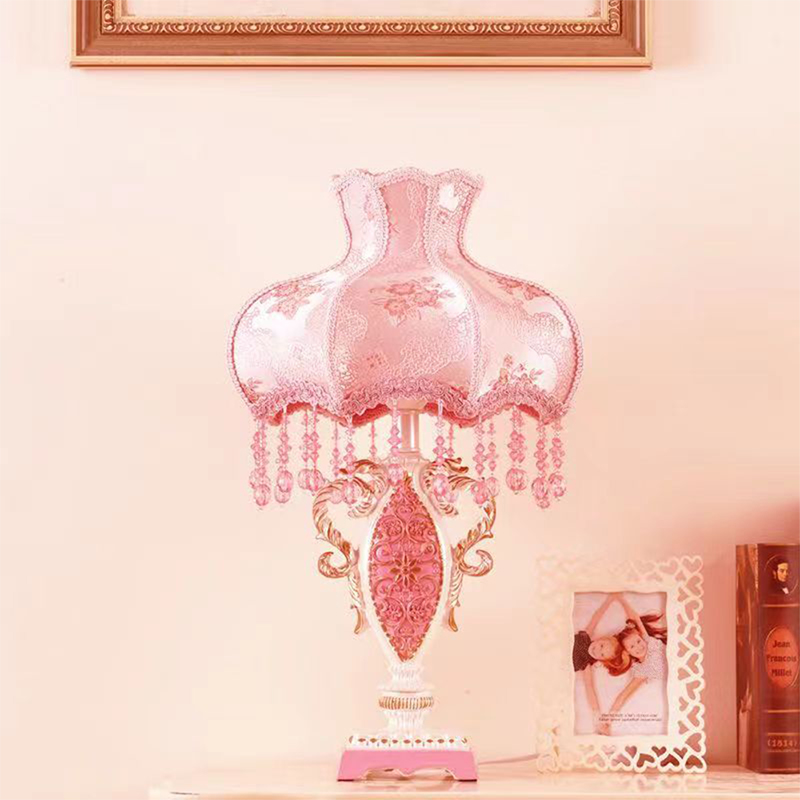Lampe de table rose européenne - Desk Lamp Led avis et prix